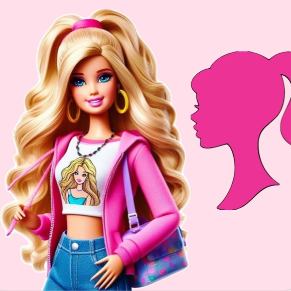 Barbie’s Skirt, T-Shirt, Sweater, with Belt - Picture 4 of 16